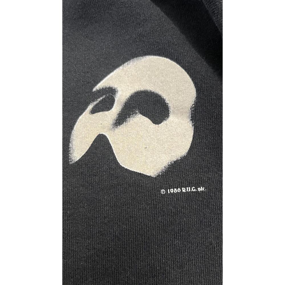 VTG 1986 PHANTOM OF THE OPERA MOVIE PROMO CREWNECK - Picture 2 of 8